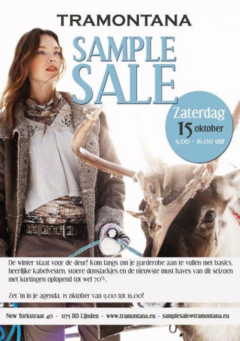 Sample Sale Tramontana