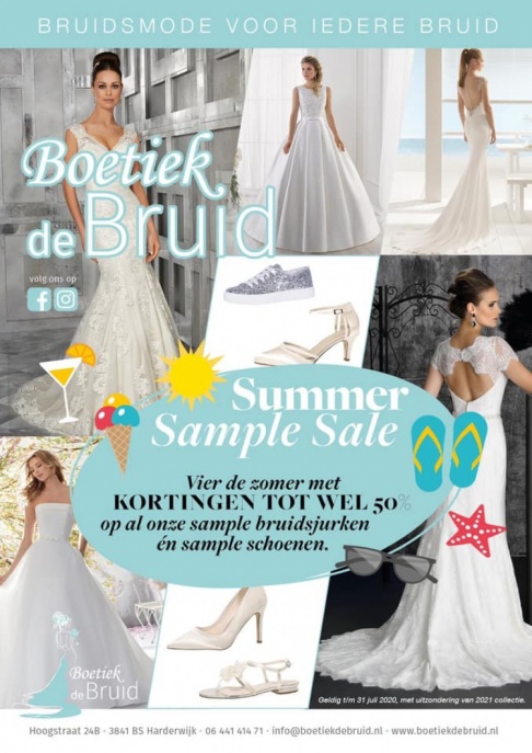 Boetiek de Bruid Summer Sample Sale - 1