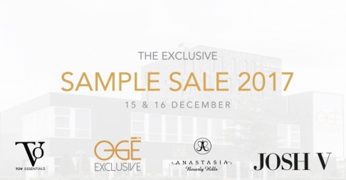 The Ogé Exclusive Sample Sale - 2
