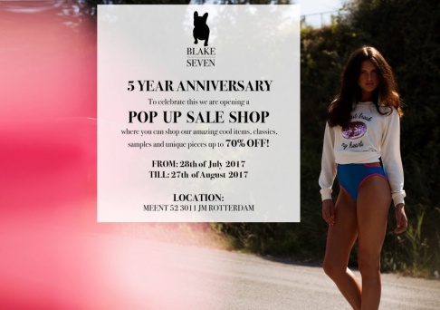 Blake Seven Sample Sale Pop-Up Shop - 1