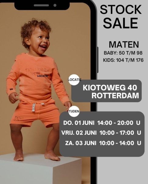 long Ontaarden vreemd Sample Sales - Kidswear