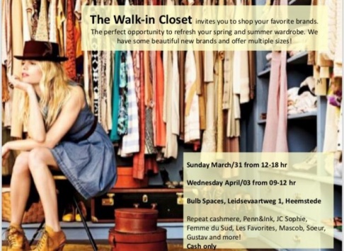  The Walk-in Closet spring summer sample sale - 1