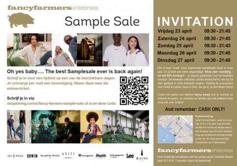 Fancyfarmers sample sale - 1