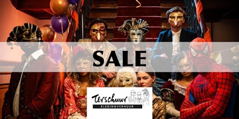 Terschuur kledingverhuur stocksale