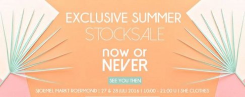 Exclusive Summer Stocksale - 2