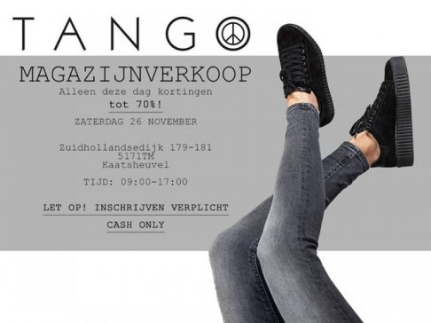 Magazijn Sale Tango Shoes - 1
