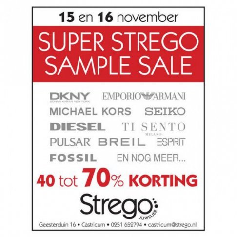 Sample sale Strego Juwelier