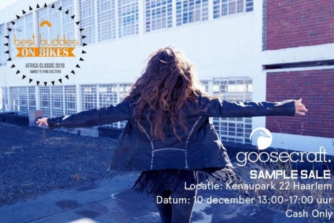 Goosecraft sample sale