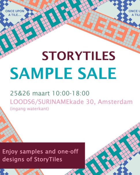 Story Tiles sample sale - 1