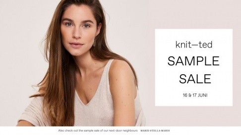 Knit-ted sample sale SS22 - 1