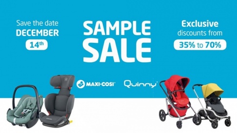 Sample Sale van Maxi-Cosi en Quinny - 1