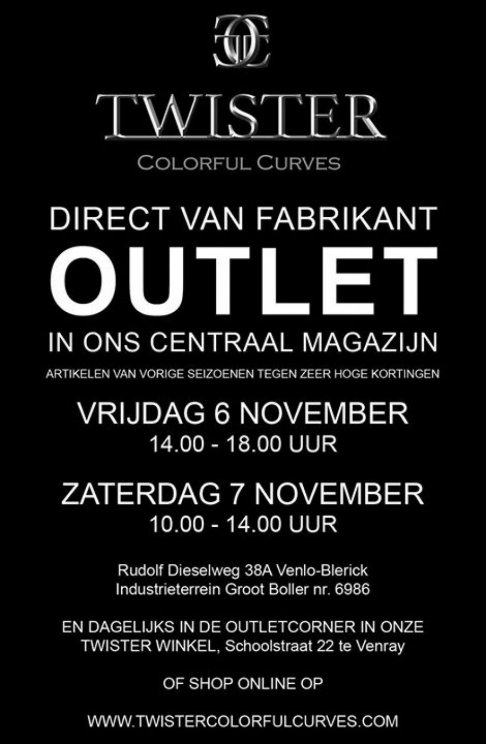 Twister Outlet Magazijnverkoop - 1