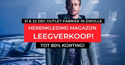 LEEGverkoop, Herenkleding - Zwolle - 1