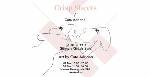Sample & Stock Sale Crisp Sheets x Art by Cate Adriana