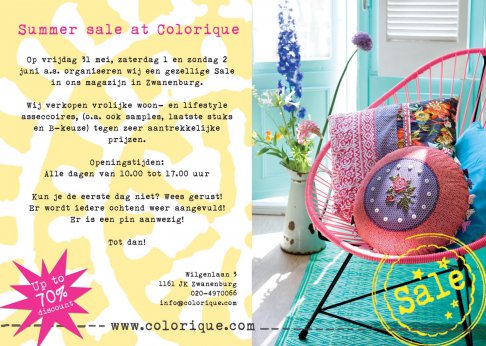 Summer sale Colorique
