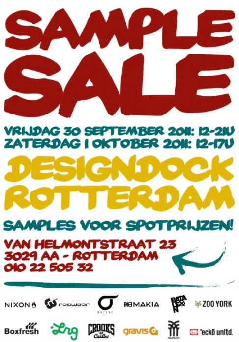 Sample Sale Rotterdam