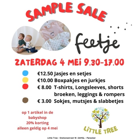 Feetje sample sale - 1