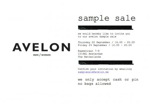 avelon Sample Sale - 1