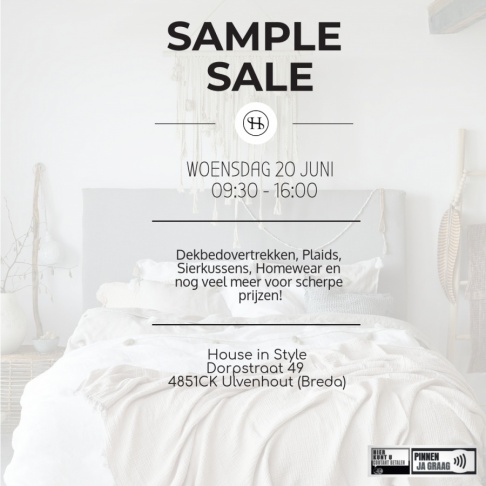 Sample Sale House in Style