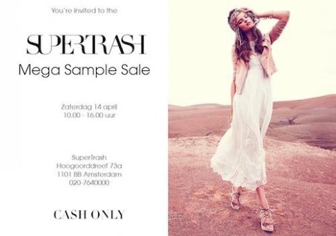 SuperTrash Sample Sale 2012