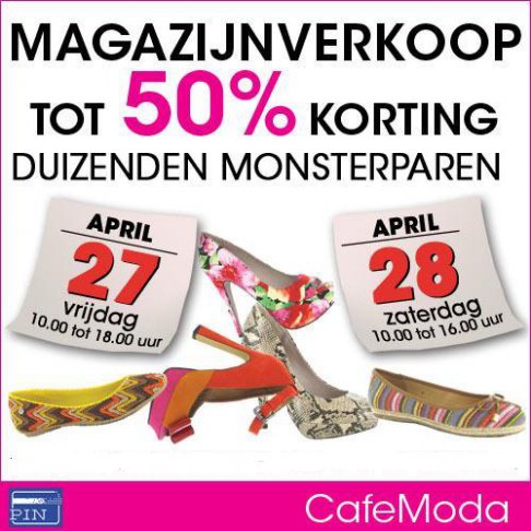 CafeModa Magazijnverkoop - 1