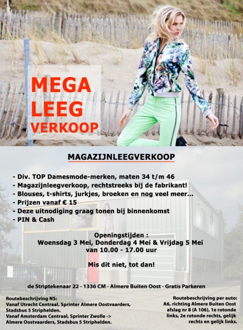 Magazijnleegverkoop top damesmode - 1