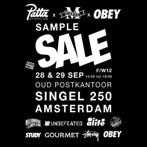 Patta x Obey x Marge X sample sale - 1