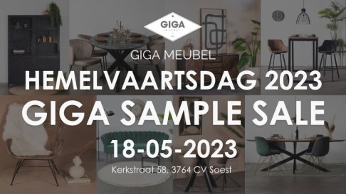 Giga Meubel sample sale