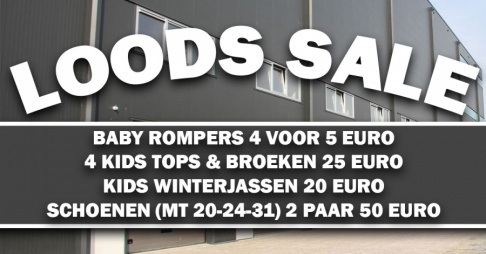 LOODS Sale! - Utrecht. Restanten verkoop