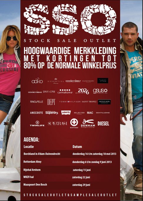 Sample Sale & Stock Sale Rotterdam