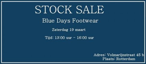 Stocksale Blue Days Footwear