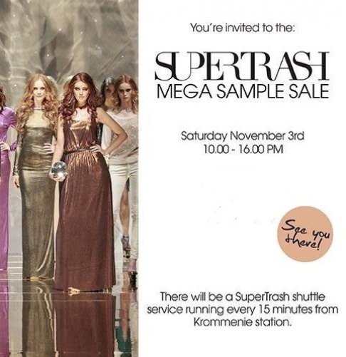 Mega Sample Sale Supertrash