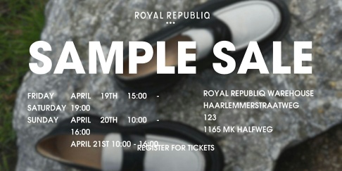 Royal RepubliQ sample sale - 1
