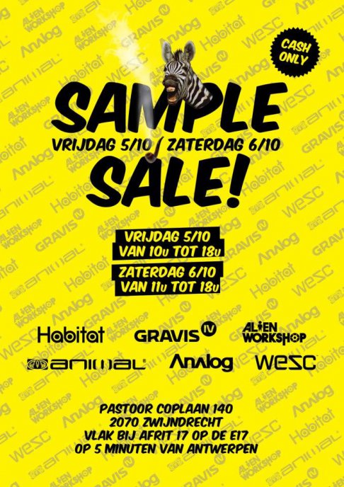 Sample sale diverse merken - 1