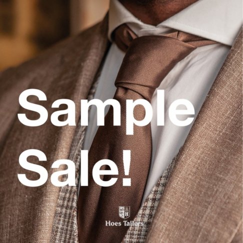 Hoes Tailors sample sale - 1