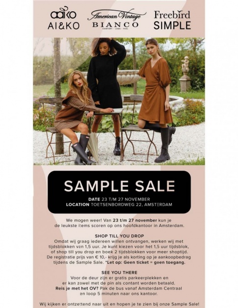 Sample sale Aaiko, Freebird, American Vintage, Simple, AI&KO, Bianco - 1