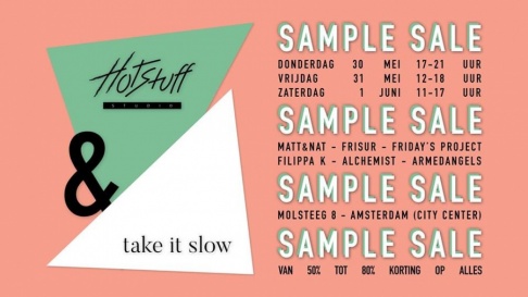 Studio Hotstuff x Take it slow Sample Sale - 1