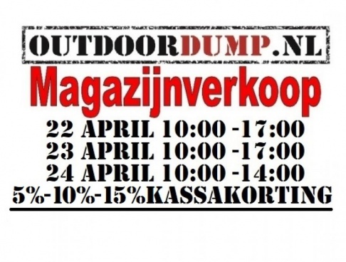 Outdoordump.nl magazijnverkoop - 1