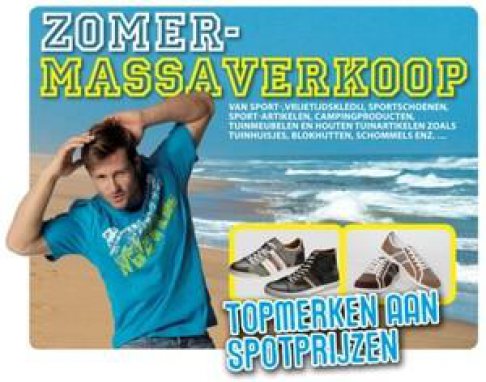 Massaverkoop - Nike, Puma, Adidas,