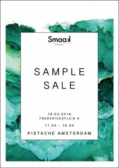 Smaak Amsterdam Sample Sale - 1