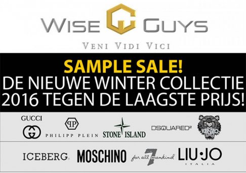 Sample sale wintercollectie Wise Guys - 1