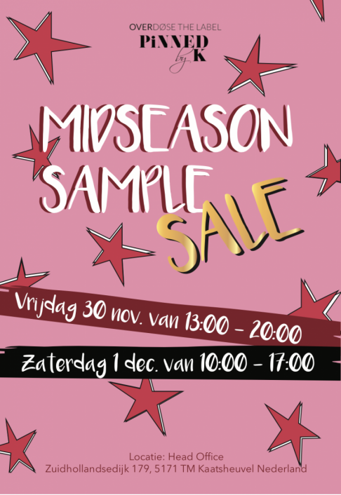 Midseason sample sale