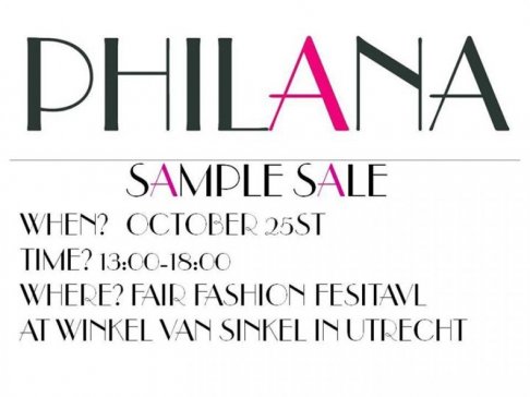 Philana sample sale - 1