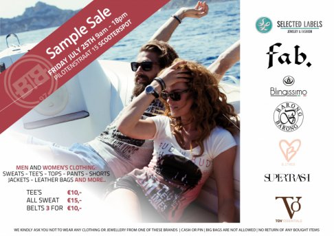buddha to buddha sample sale (en diverse andere merken, zie plaatje)