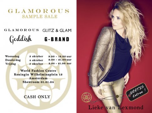 Glamorous 3 Daagse Sample Sale !