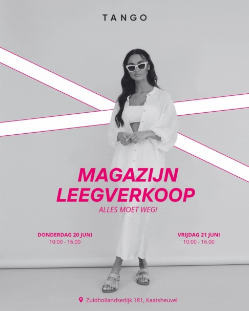 Tango Shoes magazijn leegverkoop