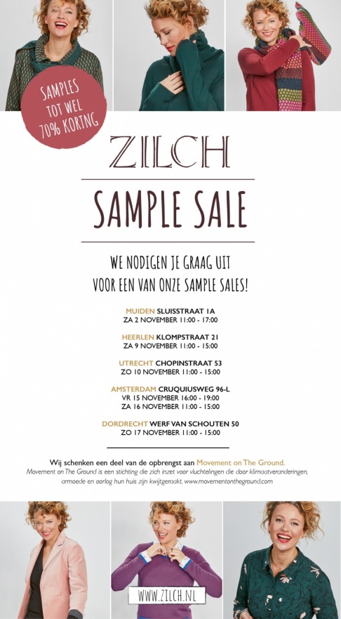 Zilch sample sale (Amsterdam)
