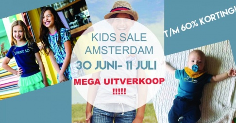 Zomervakantie sample sale Amsterdam