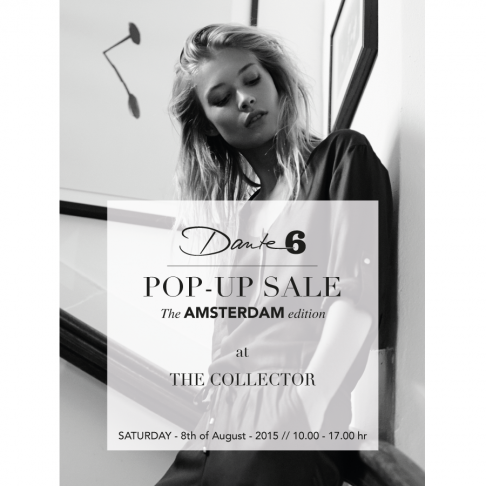 Dante°6 Pop-Up Sample Sale // The Amsterdam Edition