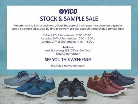 Vico Stock & Sample Sale (schoenen)